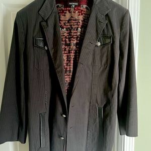 Black/Red Royal Underground Dress Jacket